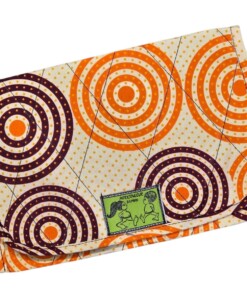 Protège carnet de santé bébé en tissu africain wax